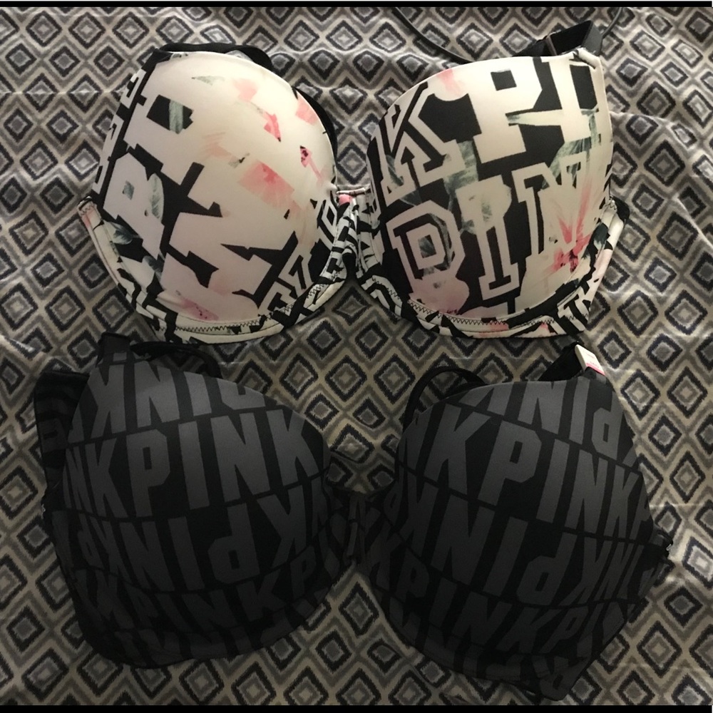 2 34D Victoria Secret Bras